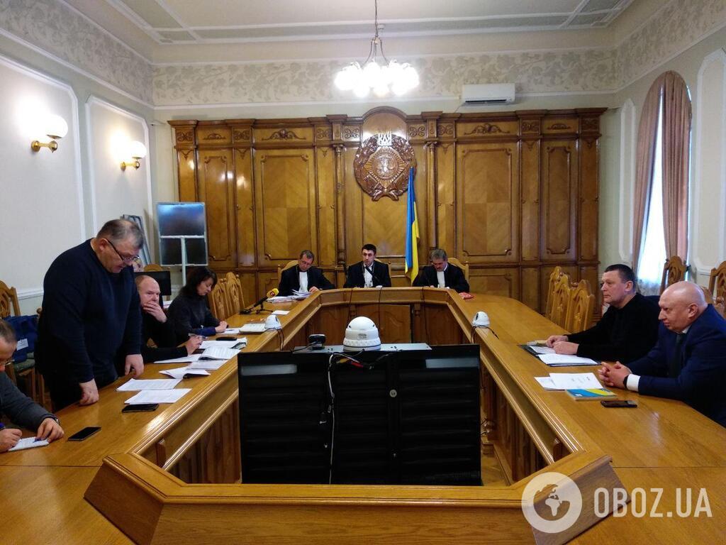 Заседания в Верховном суде Украины