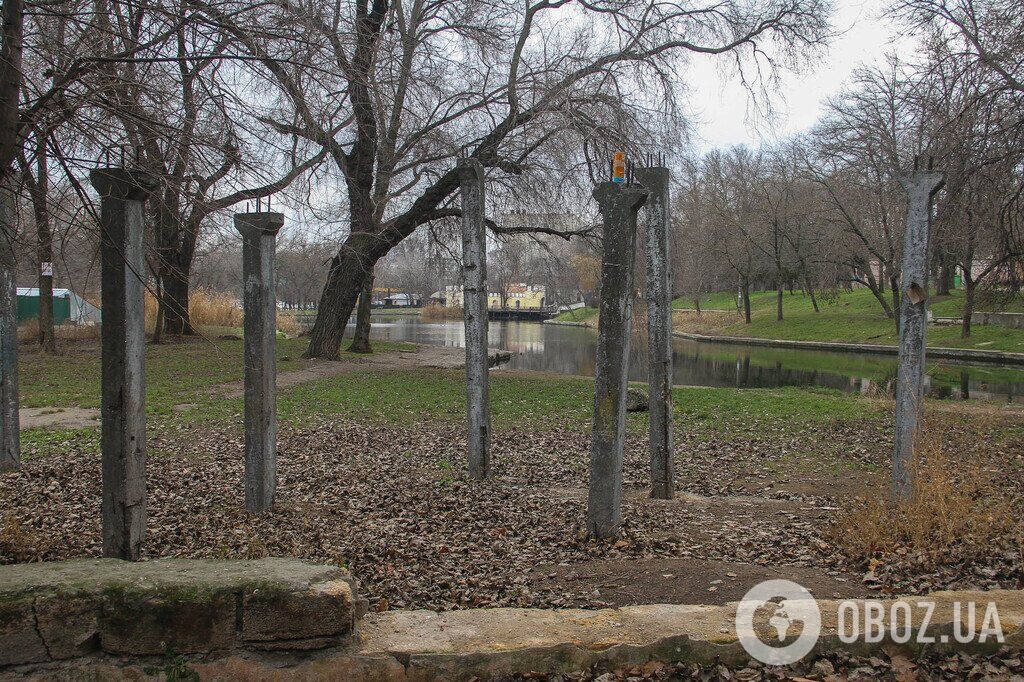 Зима не спешит в Одессу: фоторепортаж из старейшего городского парка