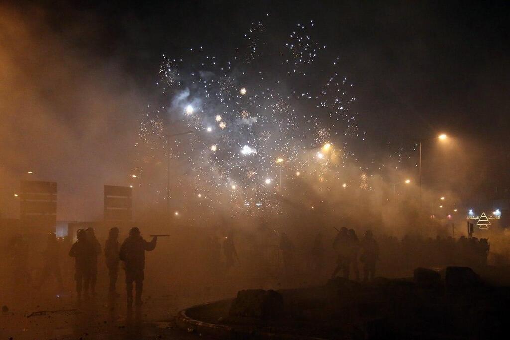 Акция протеста в Бейруте