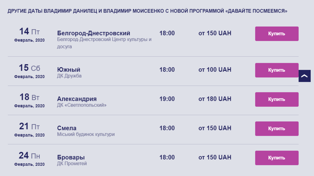 Прихильники захоплення Криму зібралися на гастролі в Україну