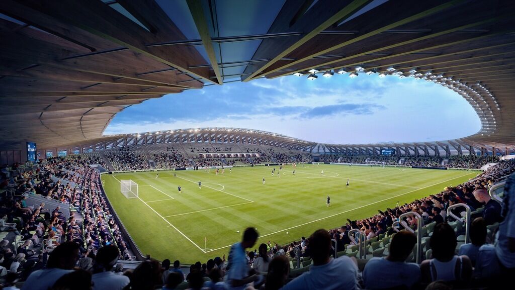 Проект стадиона в Глостершире