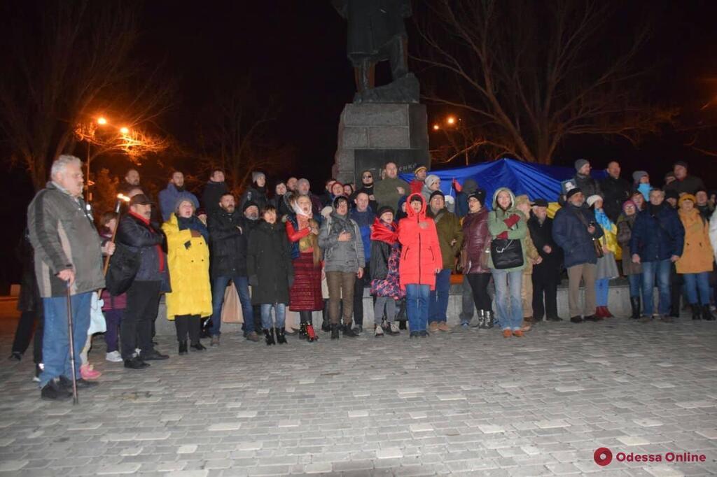 Одесити відсвяткували День народження Бандери