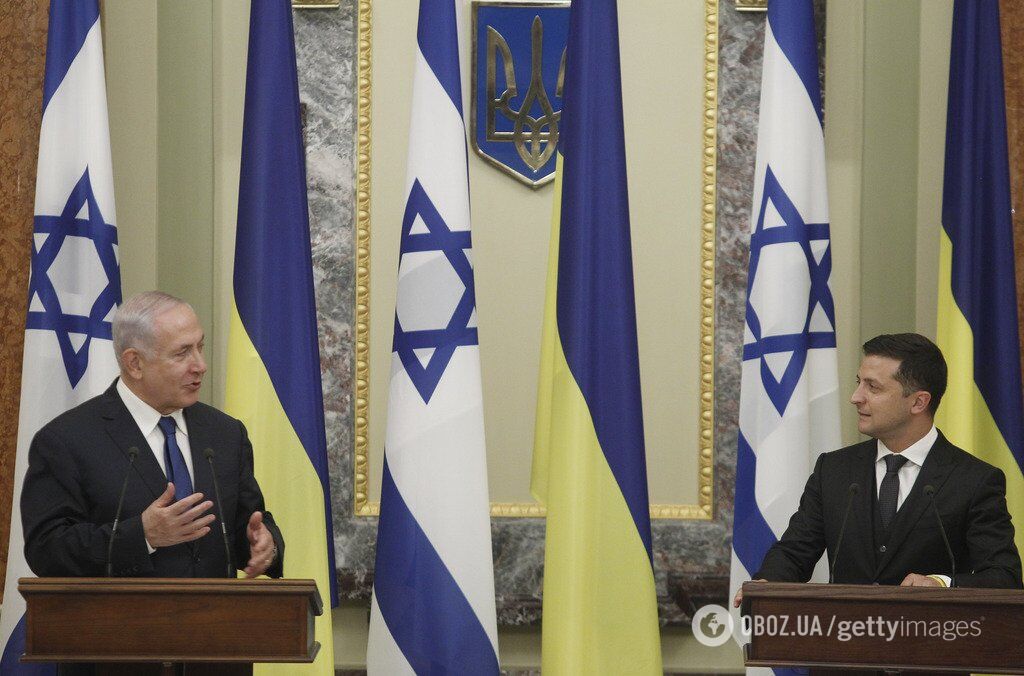 Зеленский и Нетаньяху в Киеве