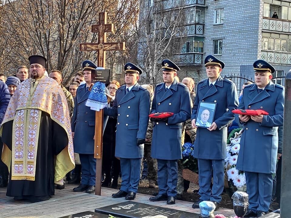 Сергія Хоменка похоронили у Борисполі