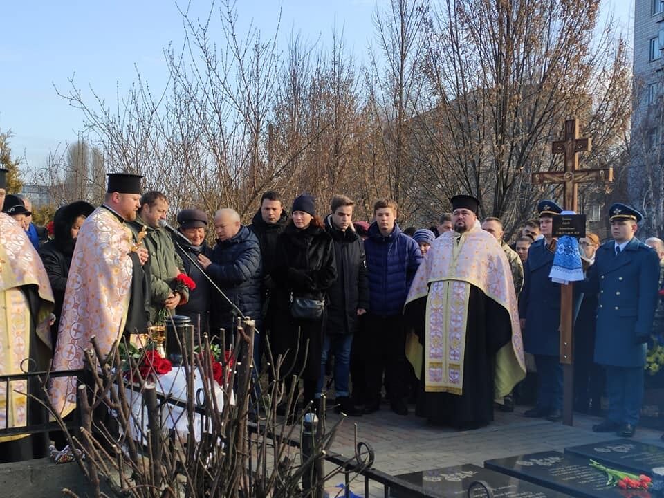 Сергея Хоменко похоронили в Борисполе