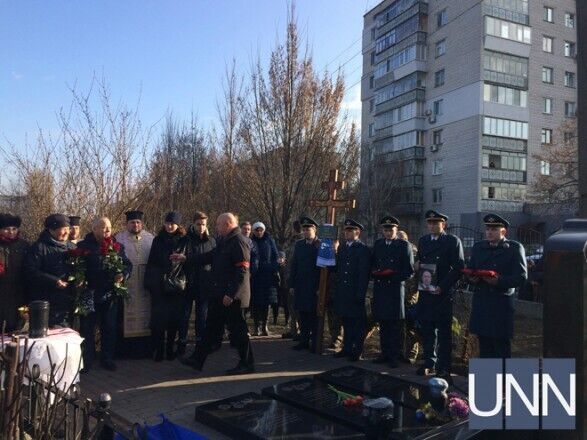 Прощание с Сергеем Хоменко в Борисполе