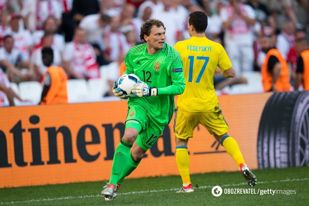 Андрей Пятов защищает цвета сборной с 2007 года