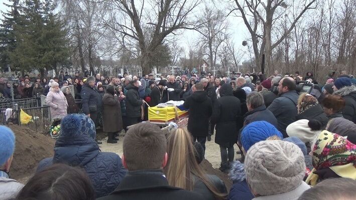В Переяславе похоронили стюарда Дениса Лыхно