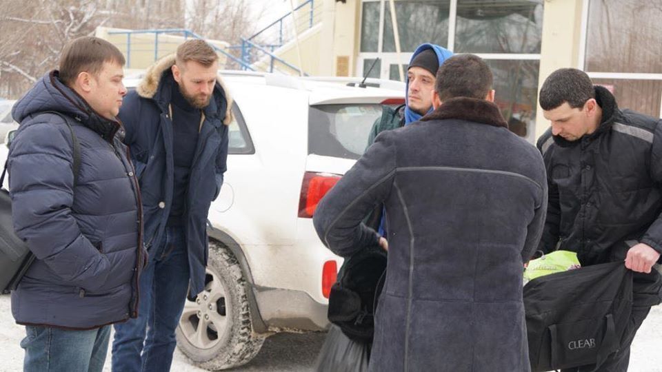 Встреча освобожденного узника Кремля Рустема Ваитова