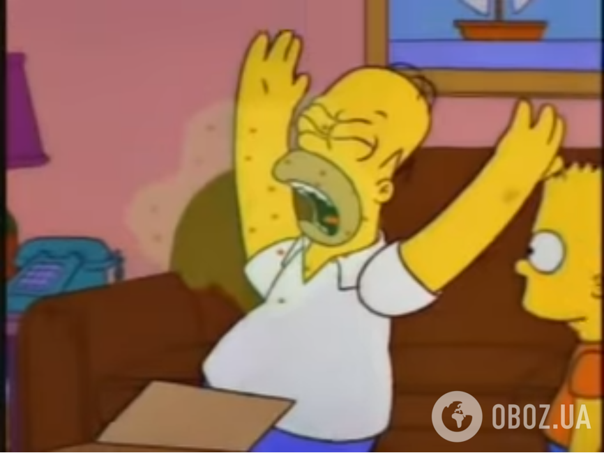 Гомер Симпсон заразился опасным вирусом