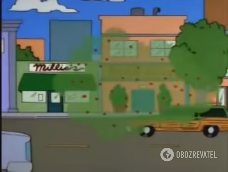 Кадр із мультсеріалу "Сімпсони"