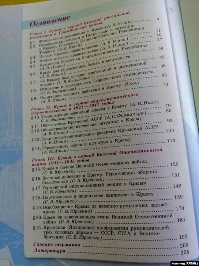 У кримські школи повернули скандальні підручники з історії