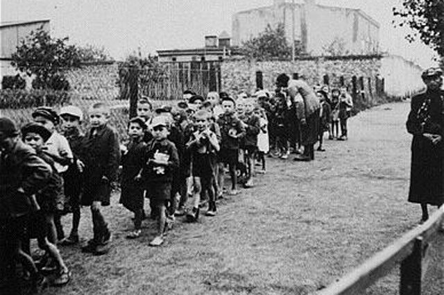 Дети в концлагерях Третьего Рейха