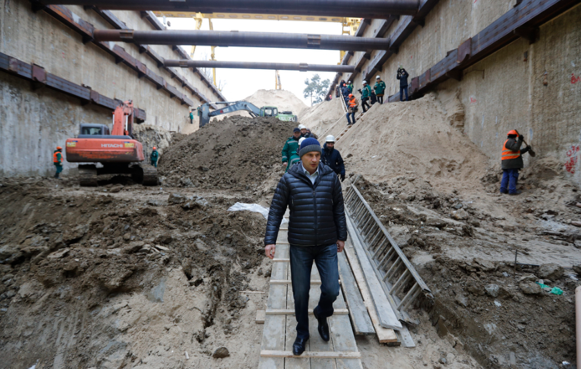 Кличко рассказал о строительстве метро на Виноградарь