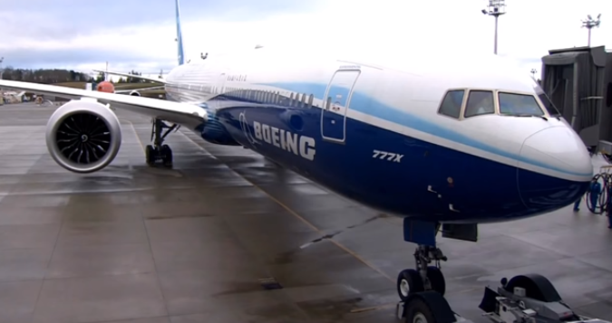 Испытательный полет новейшего Boeing 777X