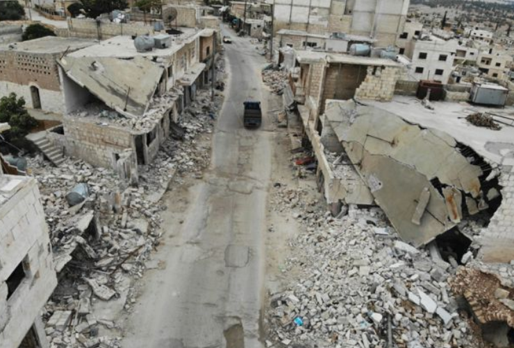 Кафранбель: в Сирии показали город после атак Асада и Путина