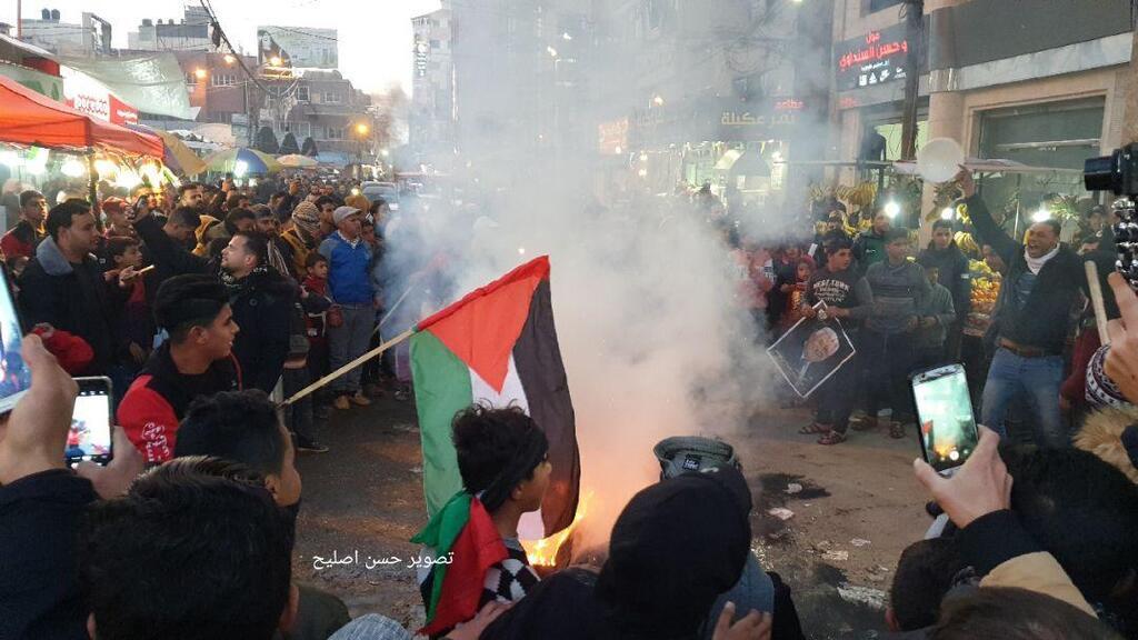 Протесты в Палестине