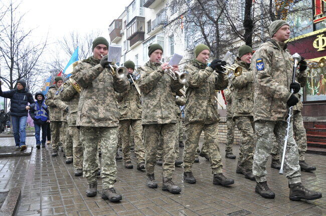 У Києві в День пам’яті Героїв Крут, 29 січня, розпочався марш пам'яті Героїв Крут