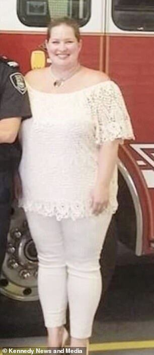 Жінка схудла на 70 кг після приниження в літаку. Фото до схуднення