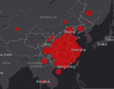 Коронавірус у Китаї та інших країнах