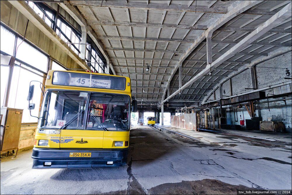 Автобусний парк 7 у 2014 році