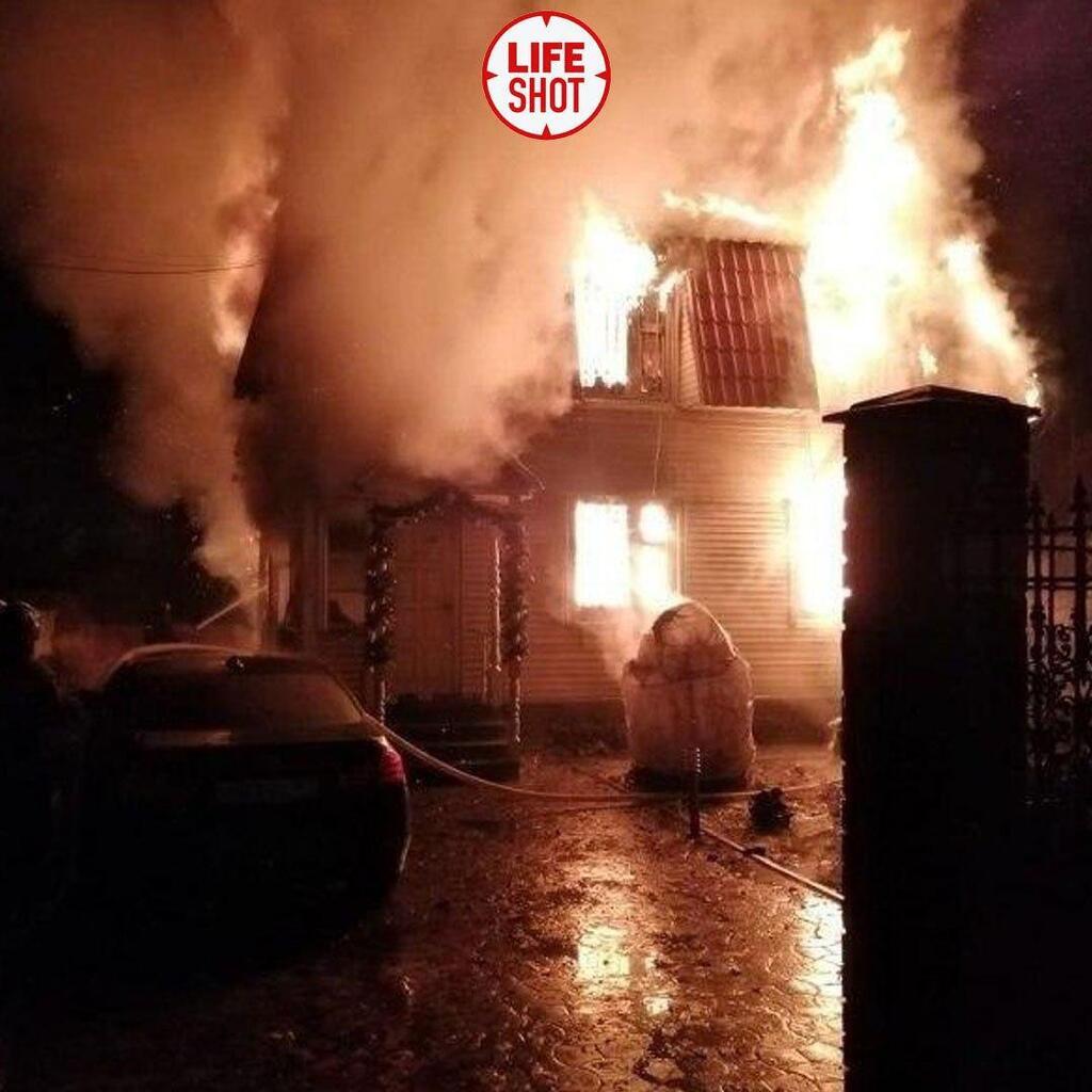 Пожар в Борисовке