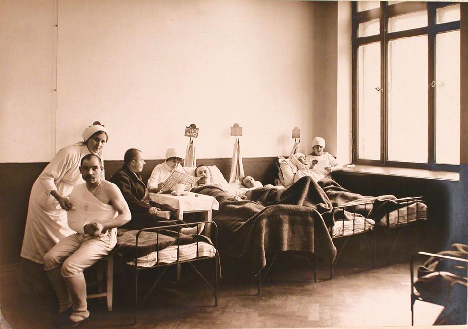 Киевский госпиталь времен Первой мировой войны