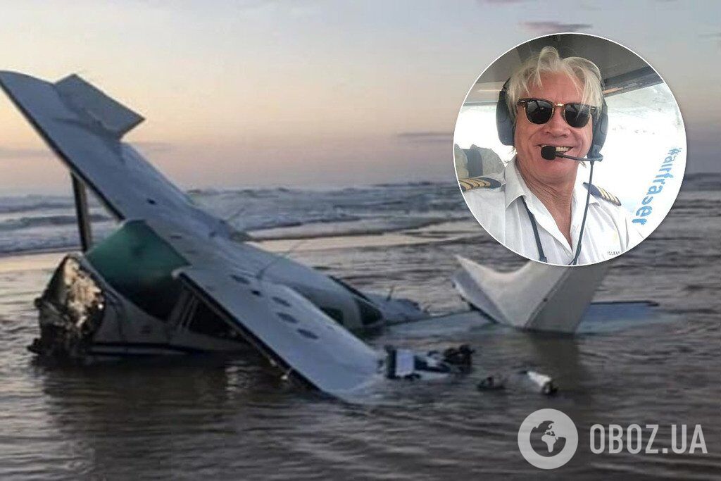 "Відчинили двері, коли літак падав": пілот розповів про диво-порятунок під час авіакатастрофи