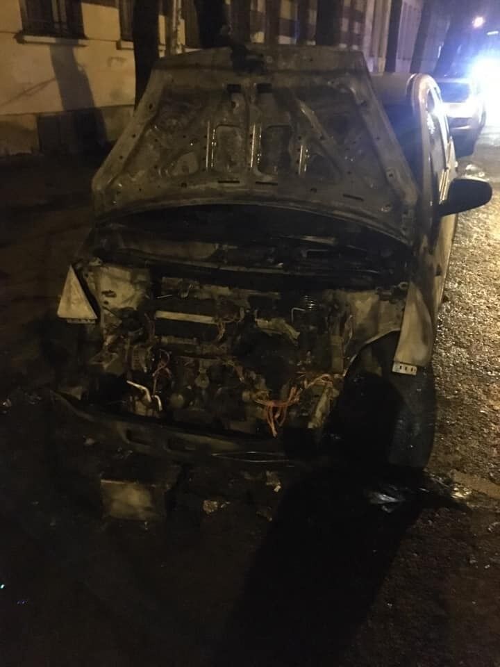 У Львові спалили авто журналістки Терещук