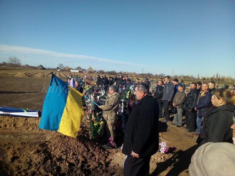 На Одещині попрощалися із загиблим на Донбасі захисником України Євгеном Щуренко