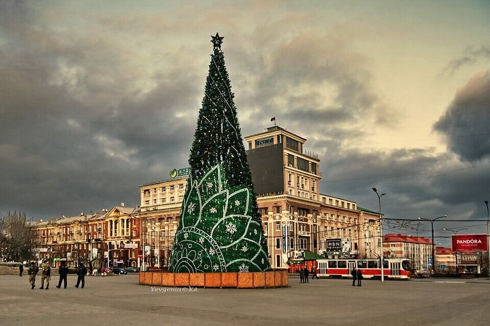 Новый год в Донецке