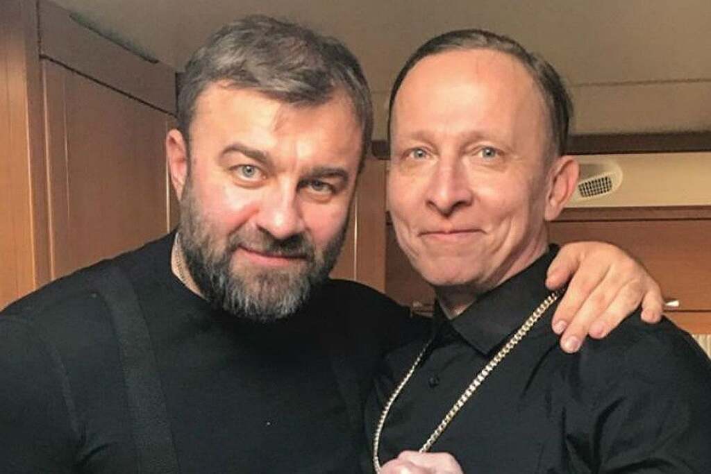 Михаил Пореченков и Иван Охлобыстин
