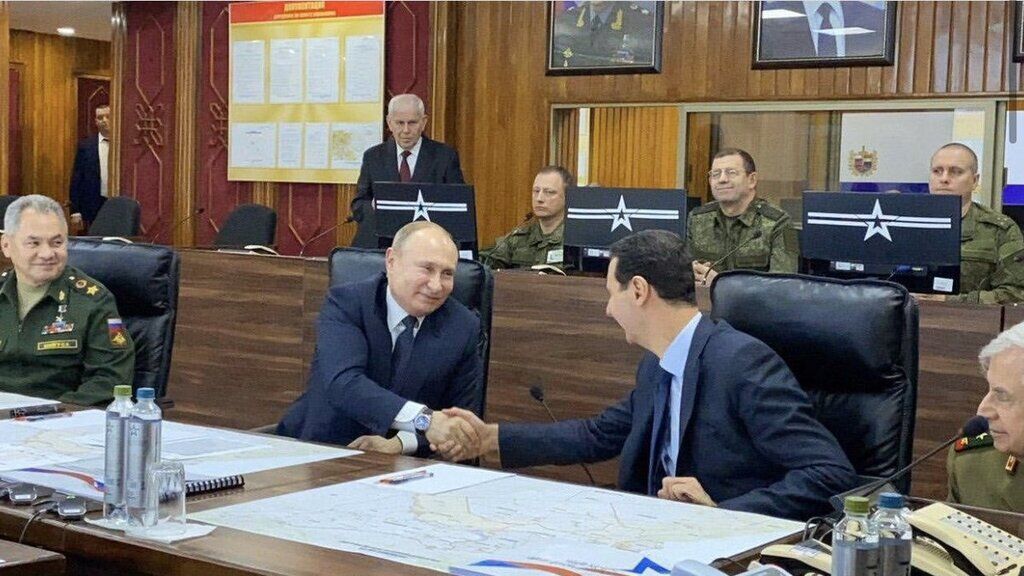 Путин и Асад