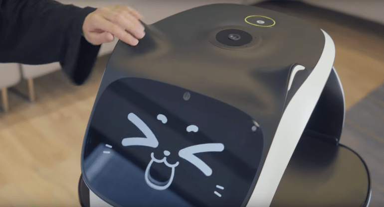 Китайцы придумали роботизированного кота-официанта: фото и видео