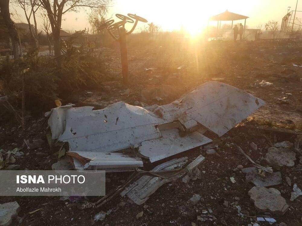 В Иране упал украинский самолет