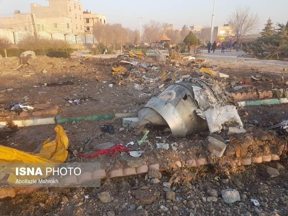 В Иране упал украинский самолет