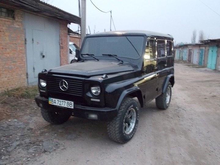 УАЗ з обличчям Mercedes G-Class