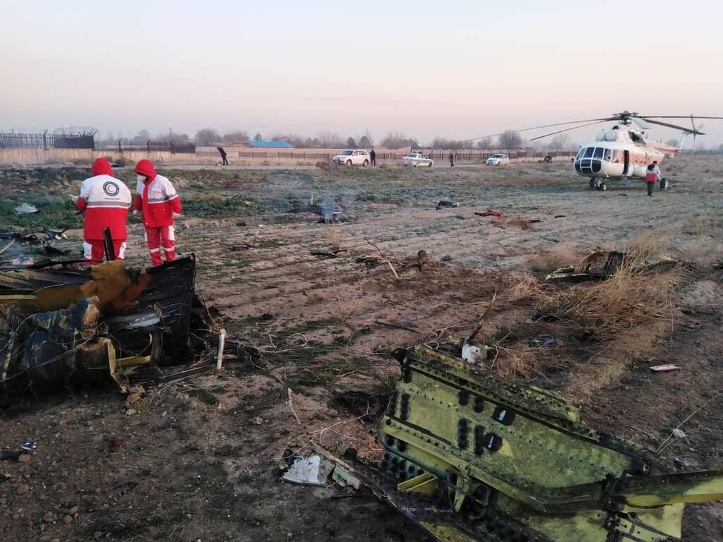 В Иране рухнул украинский самолет