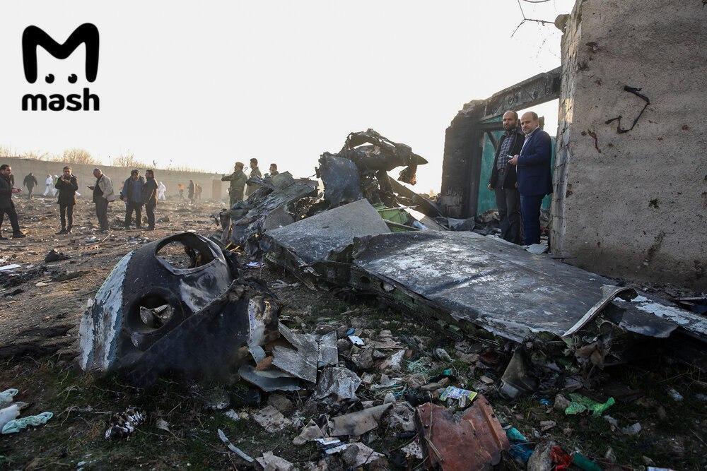 В Иране разбился украинский самолет