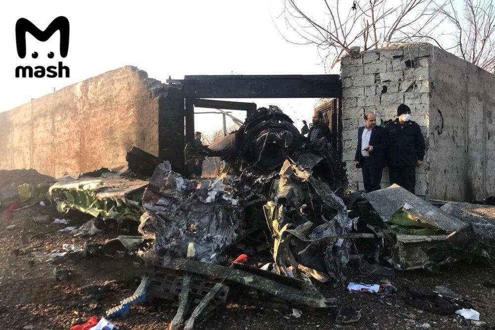 В Ірані розбився український літак