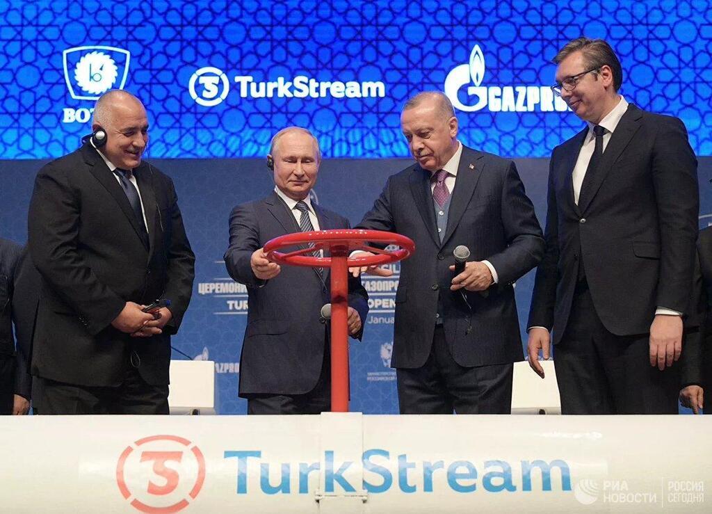 Путин и Эрдоган открыли газопровод