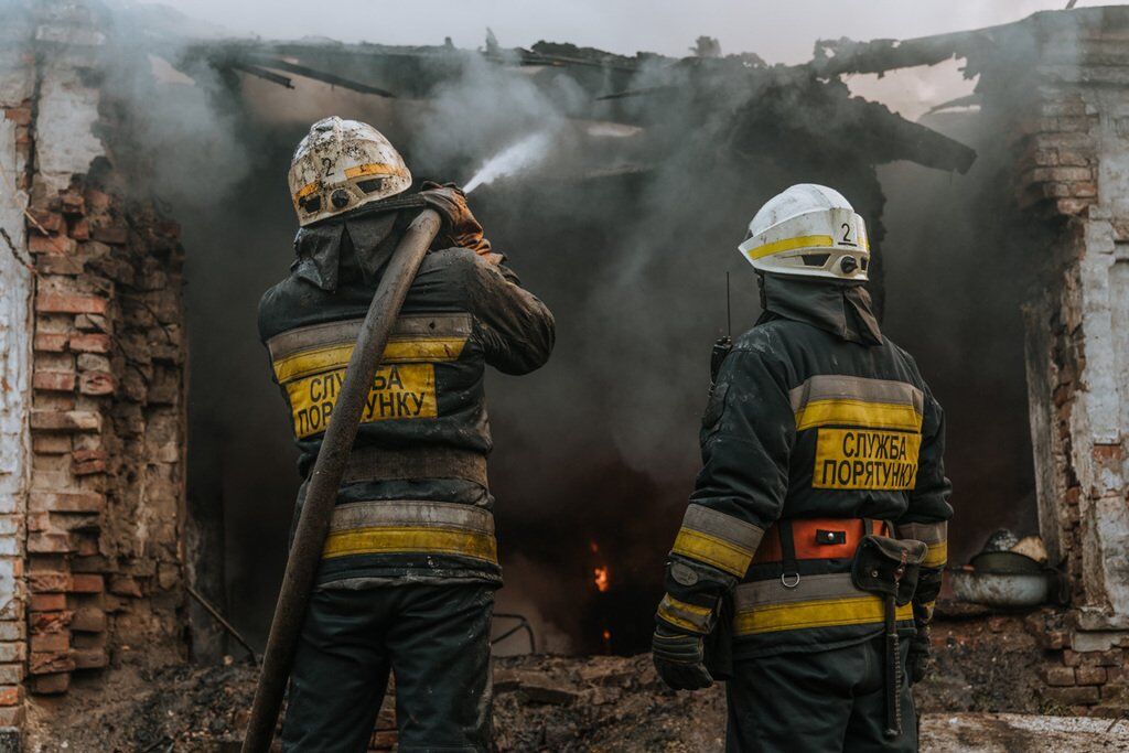 Пожар в Днепре