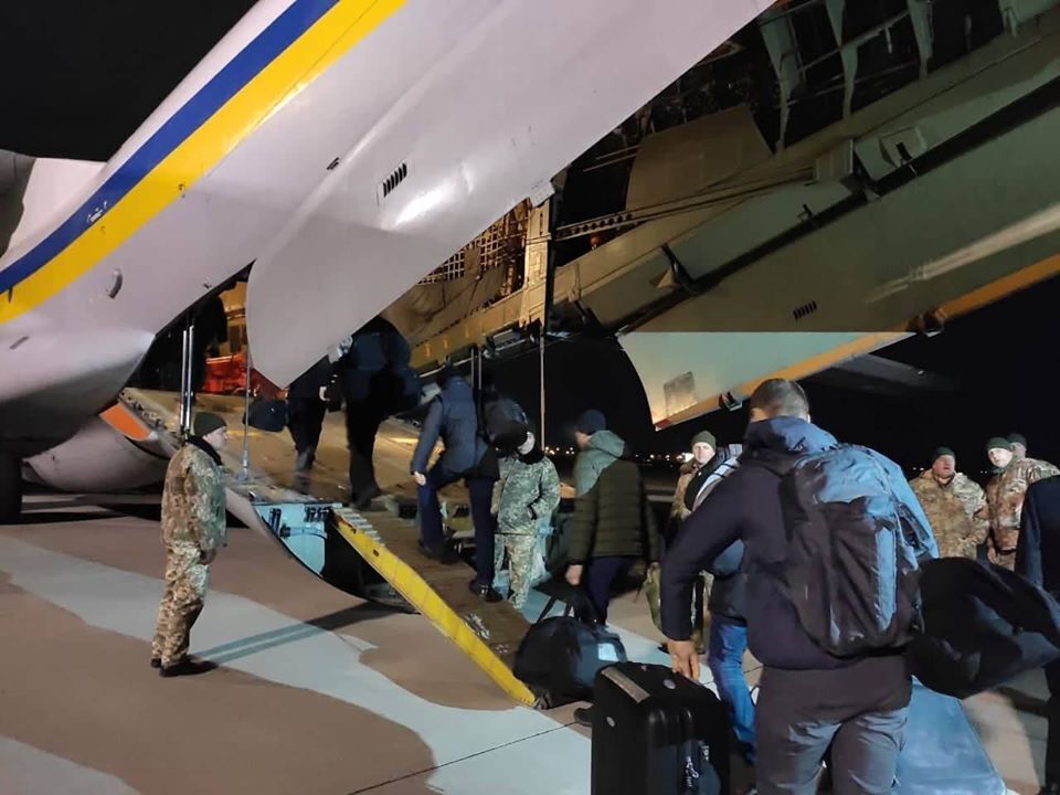 Украинский самолет отправился в Иран