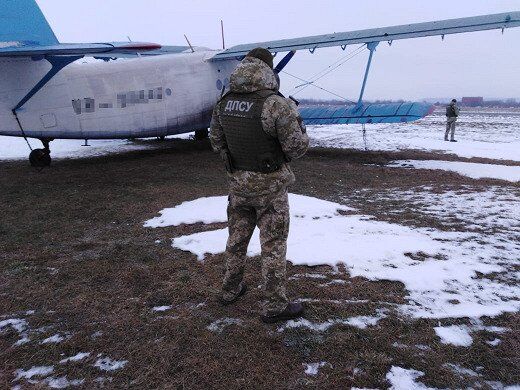Задержание самолета контрабандистов на Прикарпатье