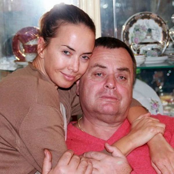 Володимир Фріске з дочкою Жанною.