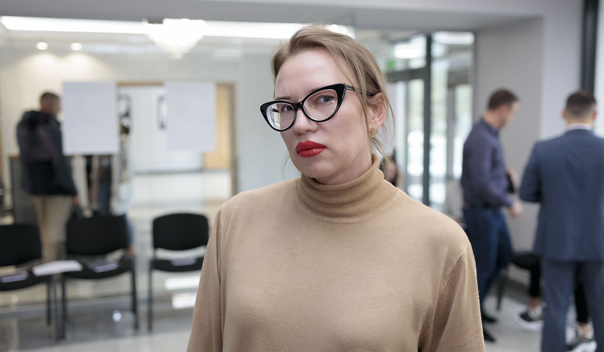 Кандидат в депутати міськради Кам'янського Ірина Кисельова.