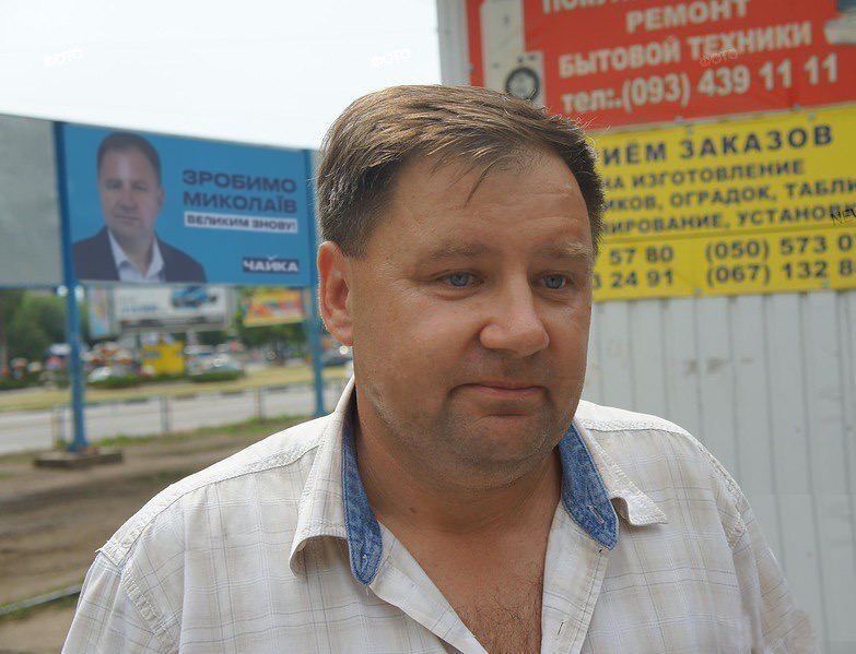 Владислав Чайка, который баллотируется в мэры Николаева