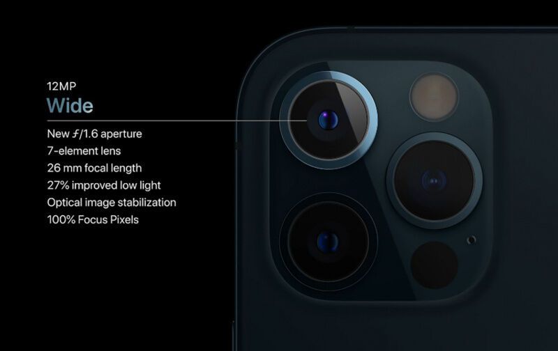 Камера в нового iPhone 12 Pro