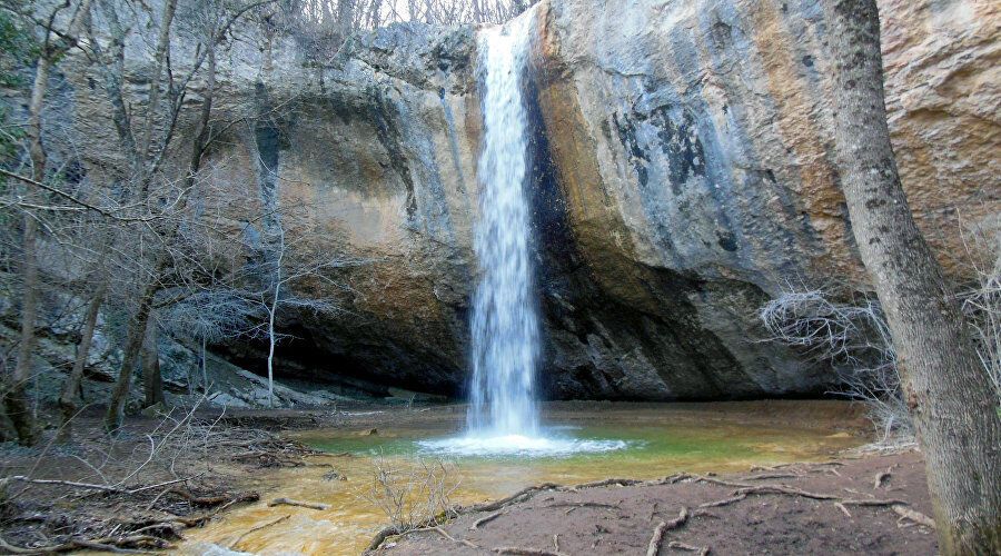Водопад Кобалар до засухи