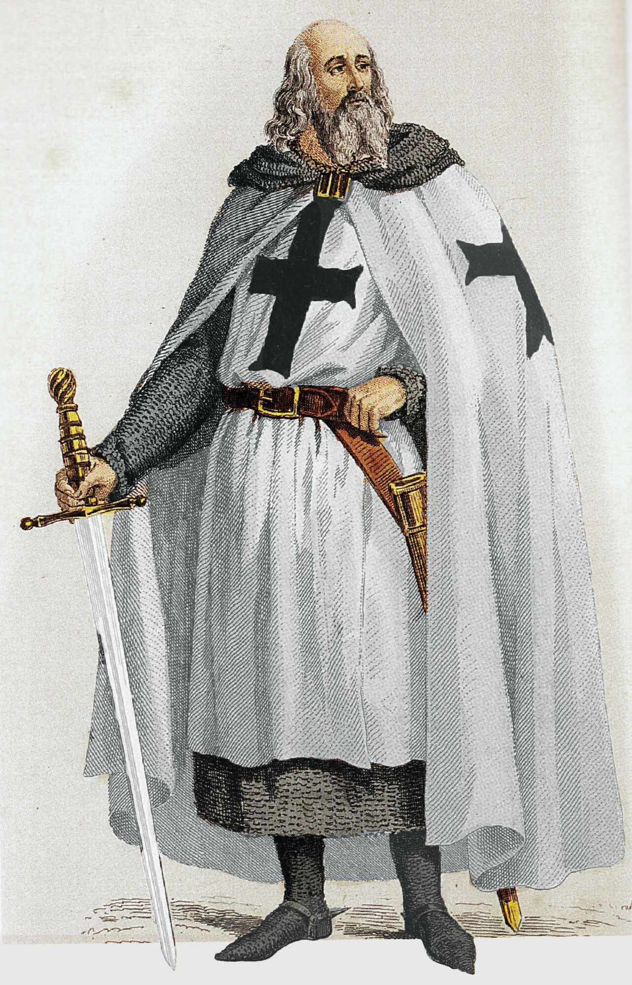 Великий магістр ордена Жак де Моле був спалений живцем у Парижі 1314 року